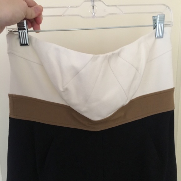 DVF NWT color block strapless dress - Picture 7 of 8